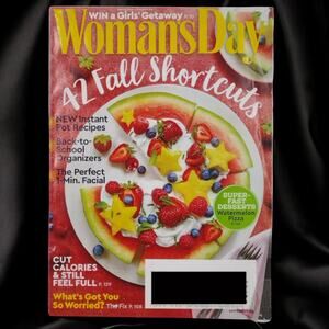 Woman's Day Magazine September 2018 42 Fall Shortcuts Instant Pot Recipes
